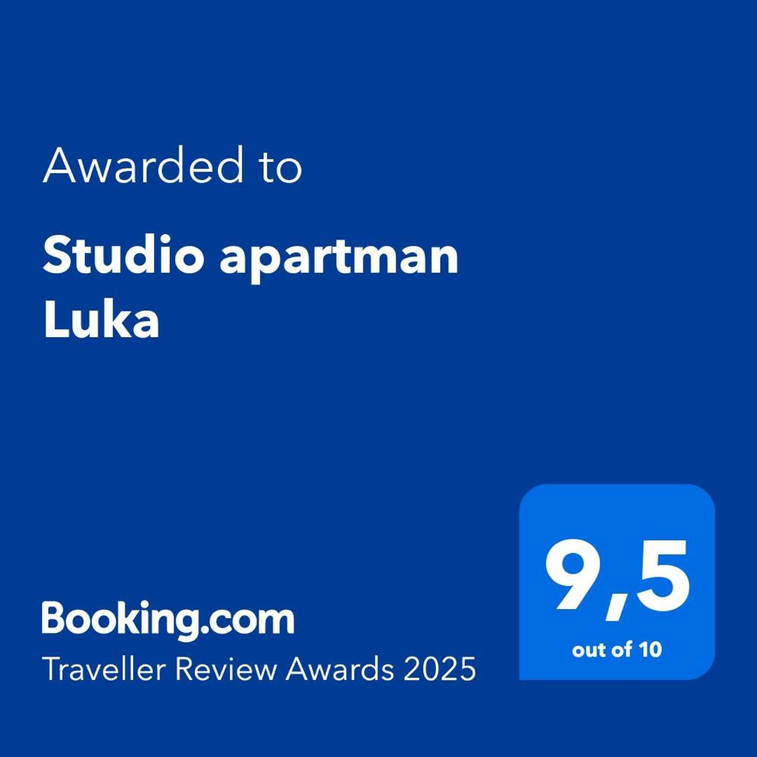 Studio Apartman Luka Zagreb Eksteriør billede